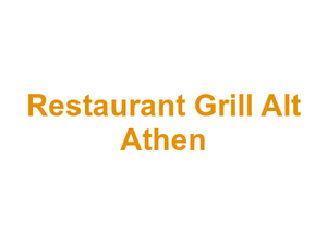 Restaurant Grill Alt Athen Logo