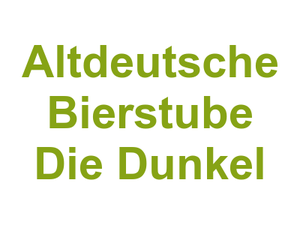 Altdeutsche Bierstube Die Dunkel Logo