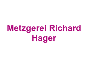 Metzgerei Richard Hager Logo