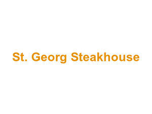 St. Georg Steakhouse Logo