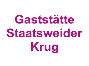 Gaststätte Staatsweider Krug Logo