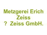 Metzgerei Erich Zeiss –  Zeiss GmbH. Logo