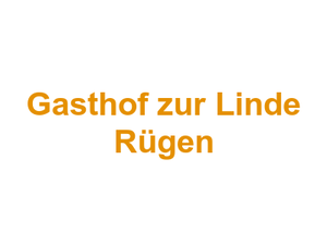 Gasthof zur Linde Rügen Logo