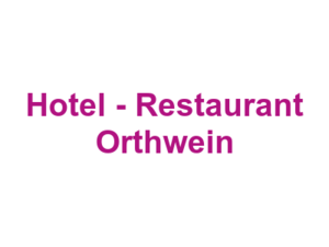 Hotel - Restaurant Orthwein Logo