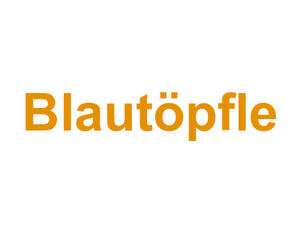 Blautöpfle Logo
