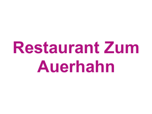 Restaurant Zum Auerhahn Logo