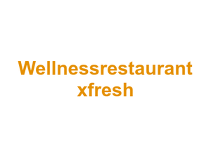 Wellnessrestaurant xfresh Logo