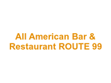 All American Bar & Restaurant ROUTE 99 Logo