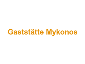 Gaststätte Mykonos Logo