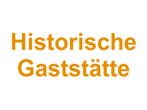 Historische Gaststätte Logo