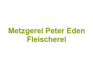 Metzgerei Peter Eden Fleischerei Logo
