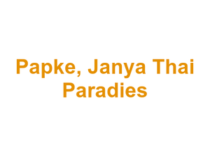 Papke, Janya Thai Paradies Logo