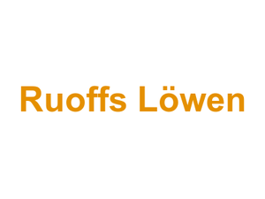 Ruoffs Löwen Logo
