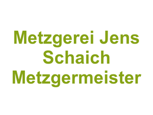 Metzgerei Jens Schaich Metzgermeister Logo