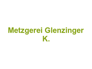 Metzgerei Glenzinger K. Logo