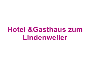 Hotel &Gasthaus zum Lindenweiler Logo