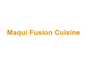 Maqui Fusion Cuisine Logo