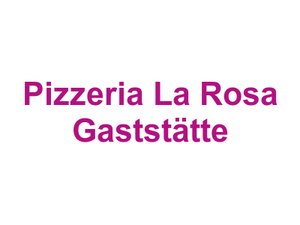 Pizzeria La Rosa Gaststätte Logo