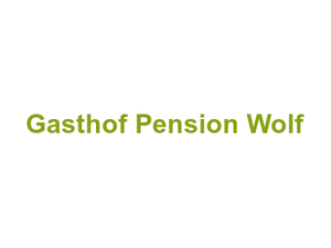 Gasthof Pension Wolf Logo