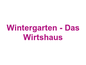 Wintergarten - Das Wirtshaus Logo