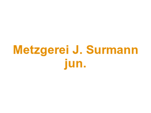 Metzgerei J. Surmann jun. Logo