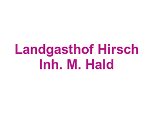 Landgasthof Hirsch Inh. M. Hald Logo