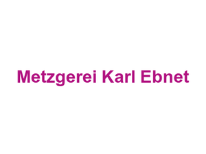 Metzgerei Karl Ebnet Logo