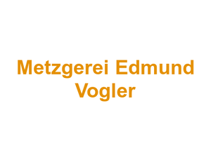 Metzgerei Edmund Vogler Logo