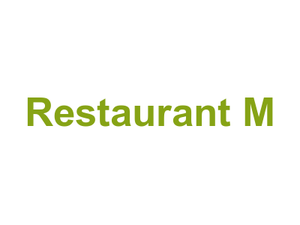 Restaurant M Logo