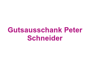 Gutsausschank Peter Schneider Logo