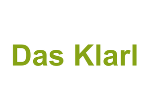 Das Klarl Logo