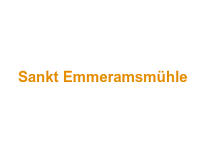 Sankt Emmeramsmühle Logo