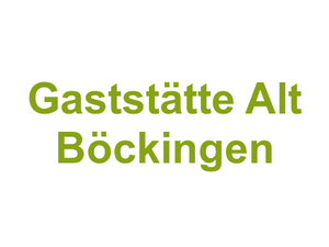 Gaststätte Alt Böckingen Logo