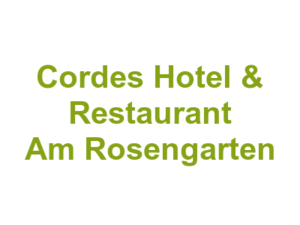 Cordes Hotel & Restaurant Am Rosengarten Logo
