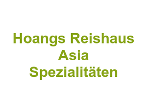 Hoang's Reishaus Asia Spezialitäten Logo