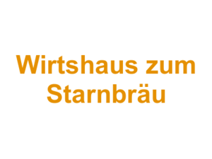 Wirtshaus zum Starnbräu Logo