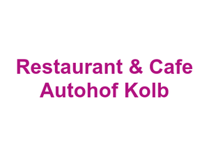 Restaurant & Cafe Autohof Kolb Logo