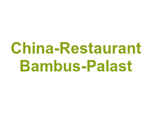 China-Restaurant Bambus-Palast Logo