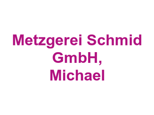 Metzgerei Schmid GmbH, Michael Logo