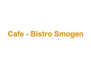 Cafe - Bistro Smogen Logo