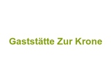 Gaststätte Zur Krone Logo