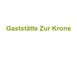 Gaststätte Zur Krone Logo