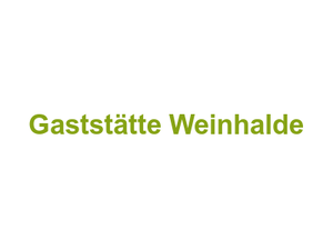 Gaststätte Weinhalde Logo