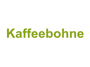 Kaffeebohne Logo