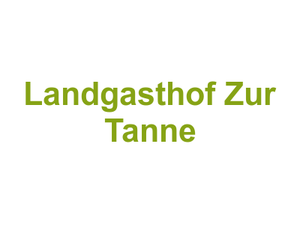 Landgasthof Zur Tanne Logo