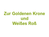 Zur Goldenen Krone und Weißes Roß Logo