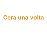 C'era una volta Logo