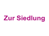 Zur Siedlung Logo