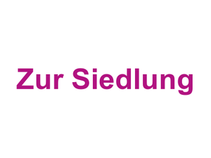 Zur Siedlung Logo