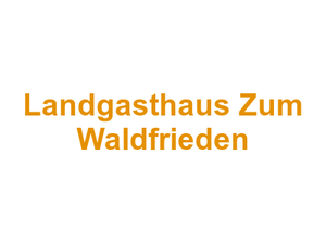 Landgasthaus Zum Waldfrieden Logo